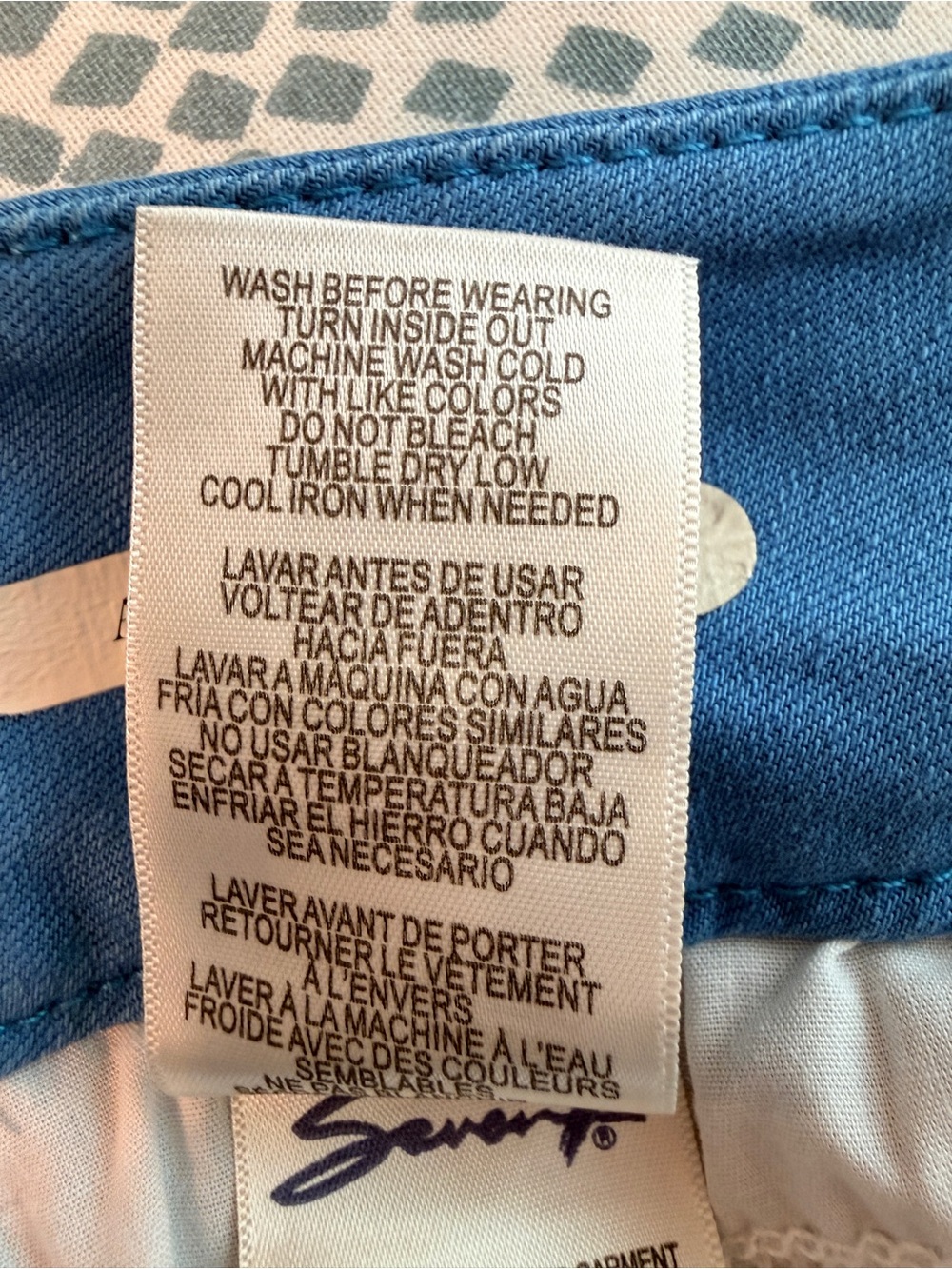 Seven7 Vibrant Blue Ankle Skinny Jeans Womens Mid Rise Denim - Picture 15 of 15